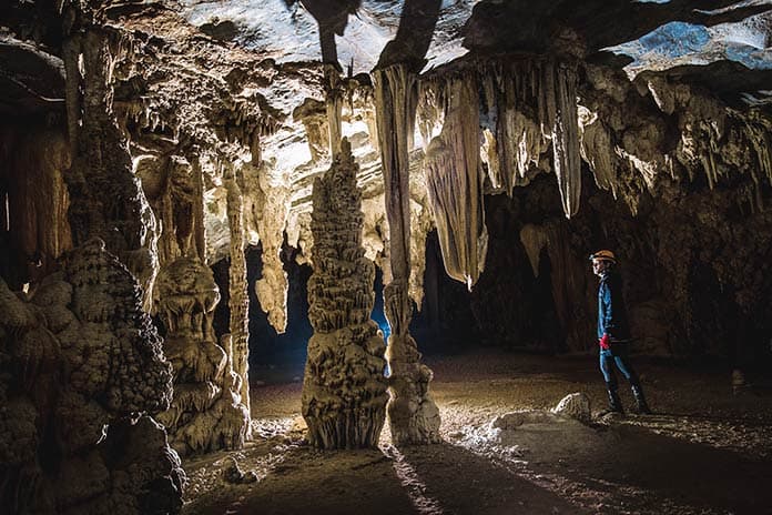 Wild Tu Lan cave explorer