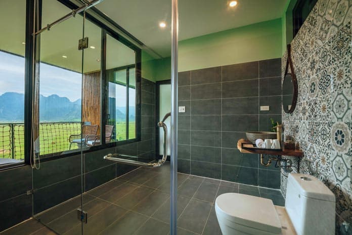 Bath room, toilet and the balcony with sufficient facilities
