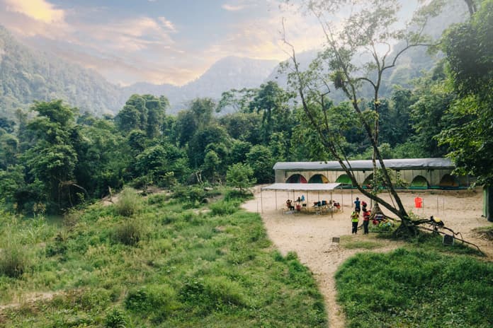 The overview of Tu Lan Campsite.