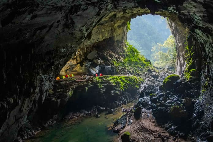 Unique Campsites On The Hang Ba Deep Jungle Expedition