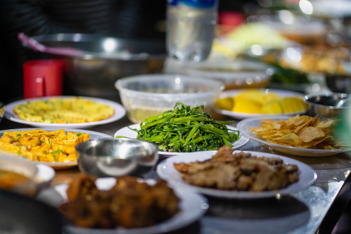 Delicious dishes prepared by local chefs during adventure tours.
