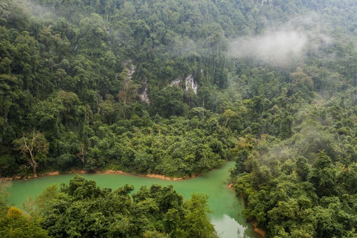 Spectacular scenery at Tu Lan Valley.