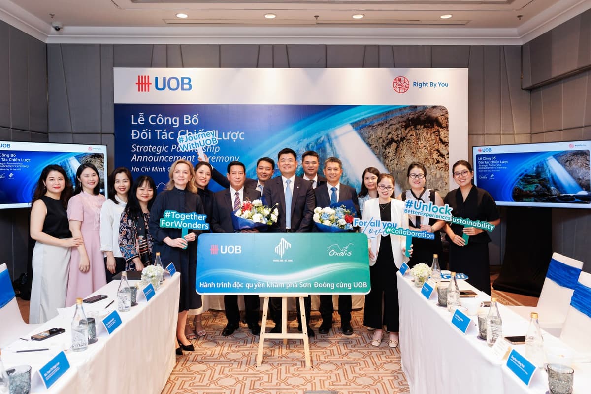 UOB partners with Oxalis and Phong Nha - Ke Bang National Park: Paving the way for sustainable travel experiences for adventure-loving communities across Asia