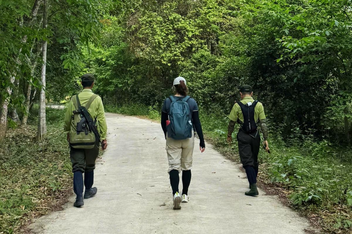 Patrol with Cat Tien Rangers